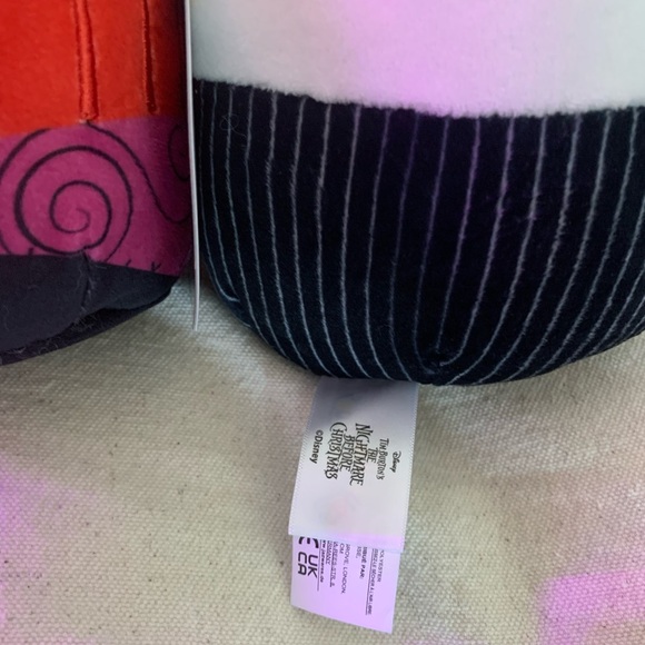 DISNEY SQUISHMALLOWS Jack & Sally 5” The Nightmare Before Christmas NEW w/Tags - Picture 6 of 16